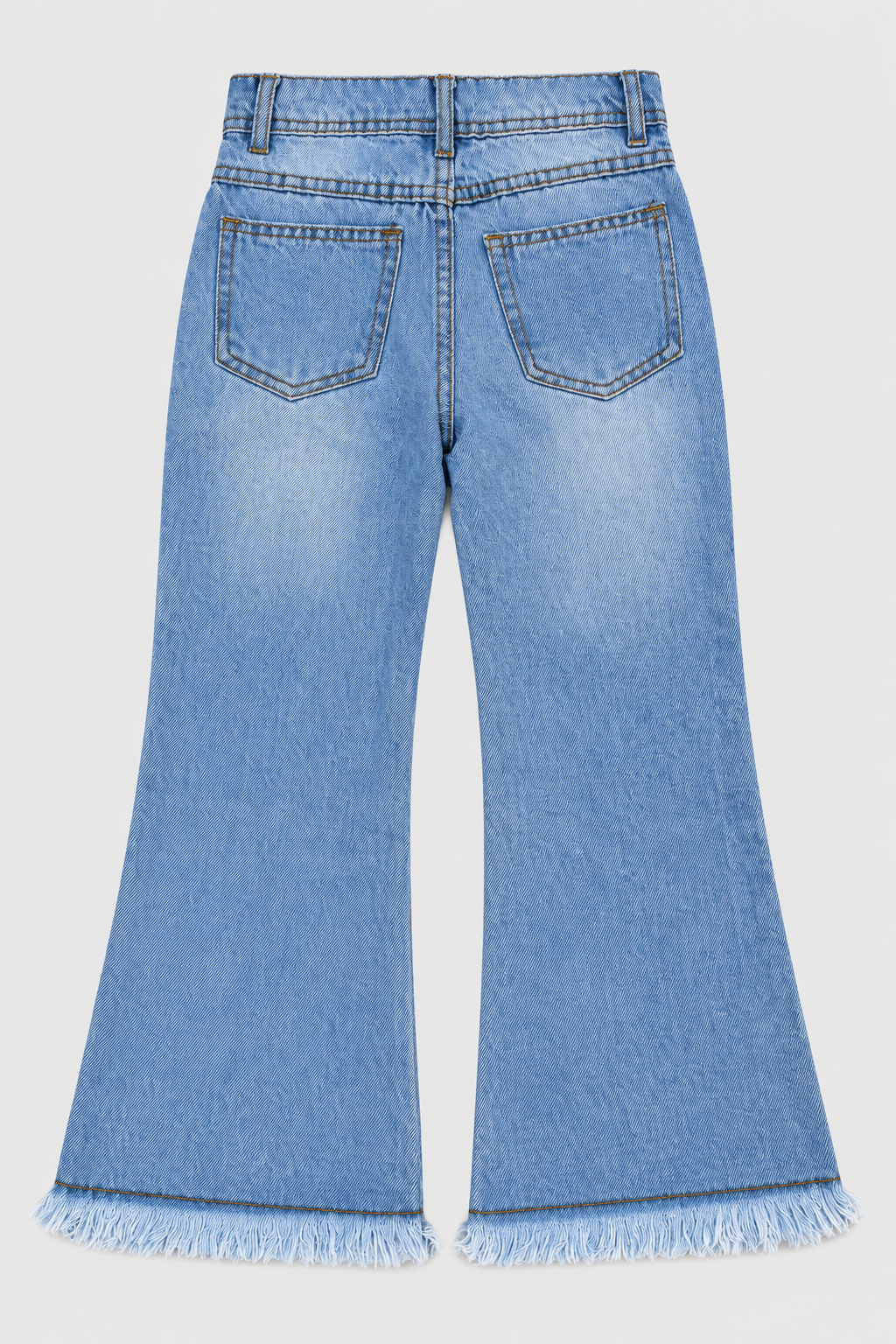 Girls embroidered denim pant 02