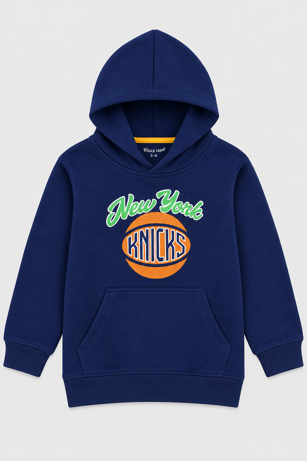 Boys navy fleece hoodie