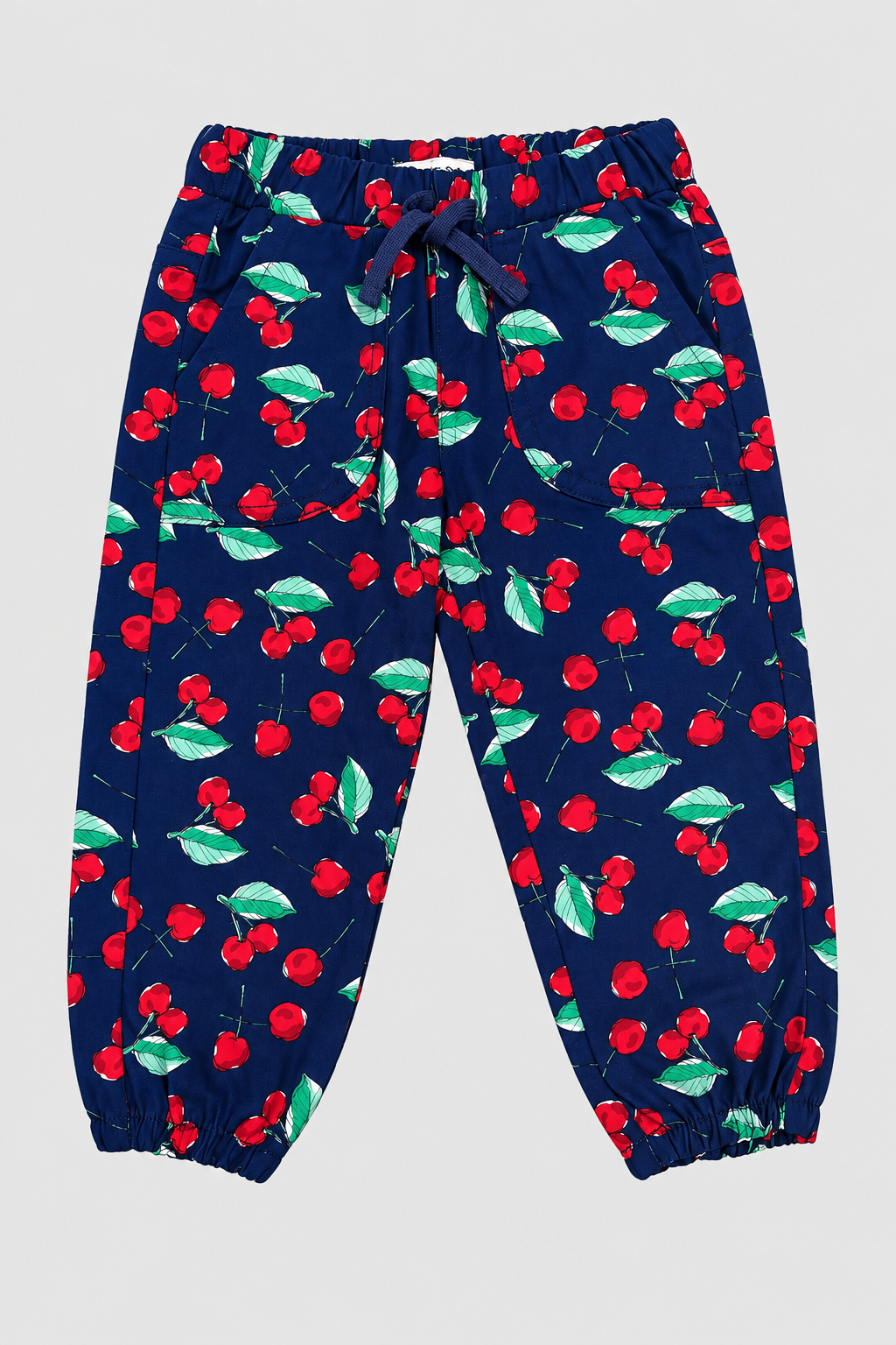 Girls Cherry Print capri