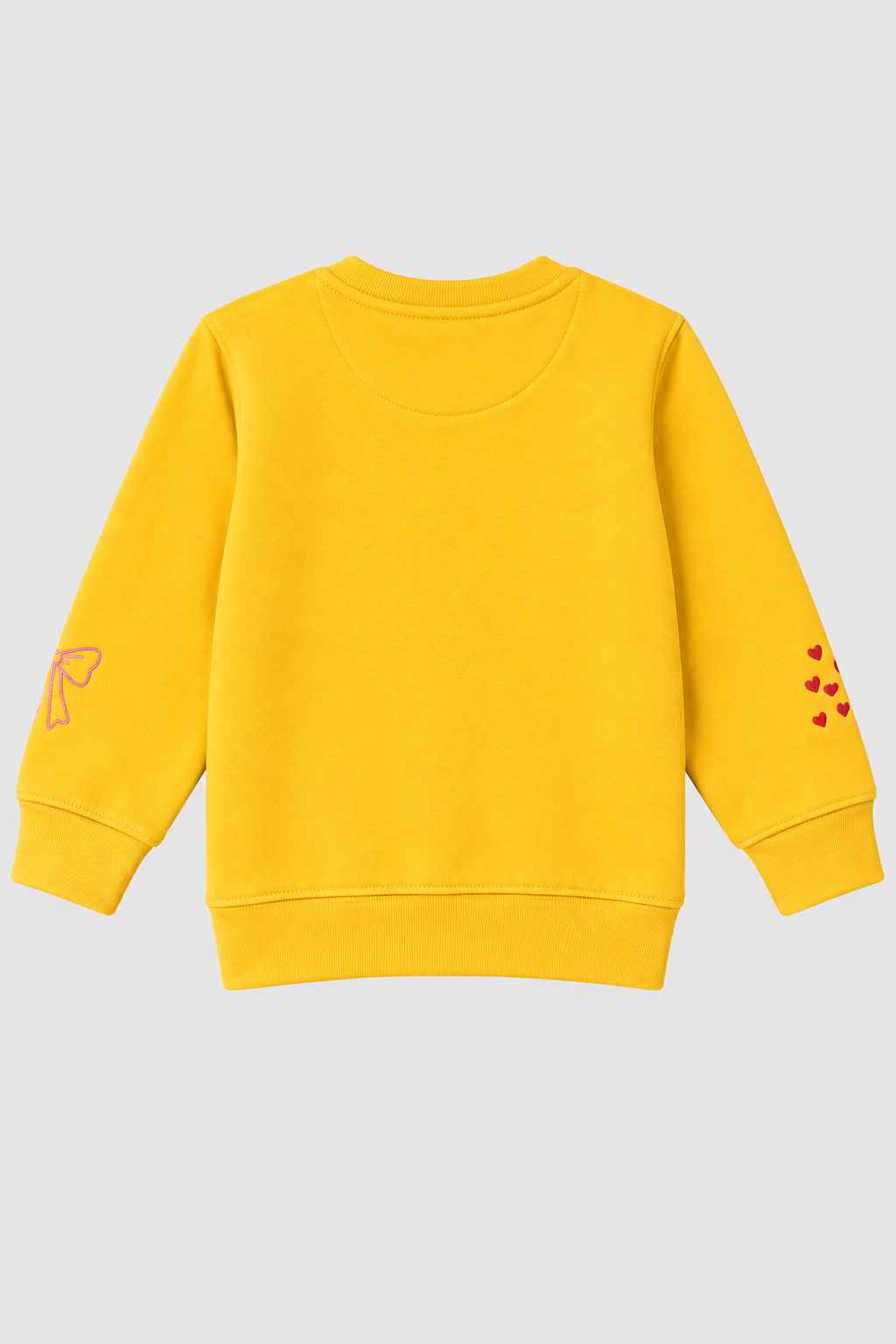 Girl mustard sweatshirt