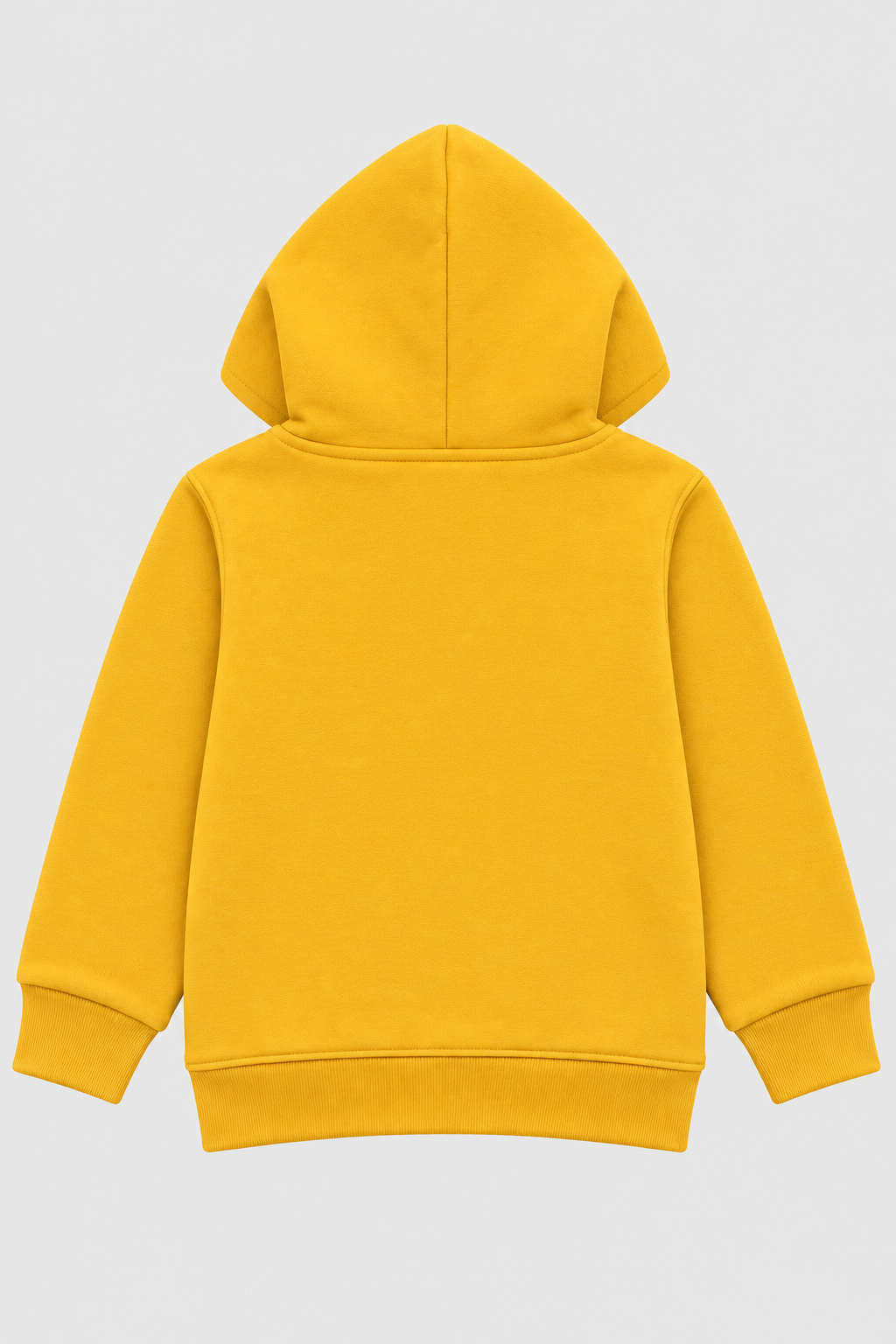 Boys mustard fleece hoodie