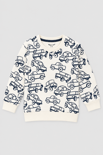 Boys rotary printed sweatshirt