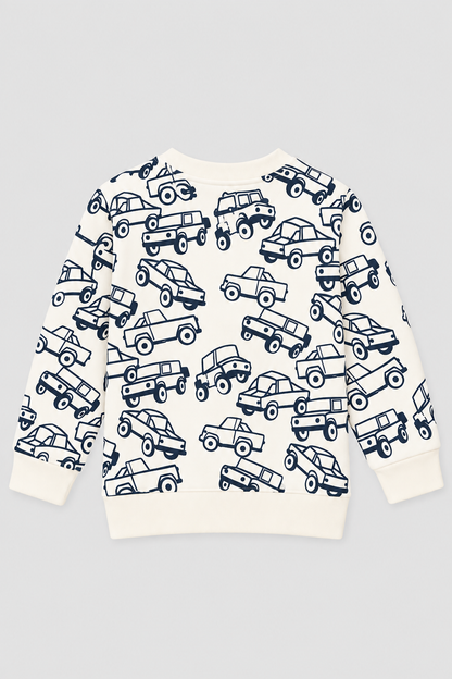 Boys rotary printed sweatshirt