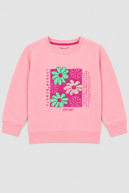 Girls pink fleece coord set