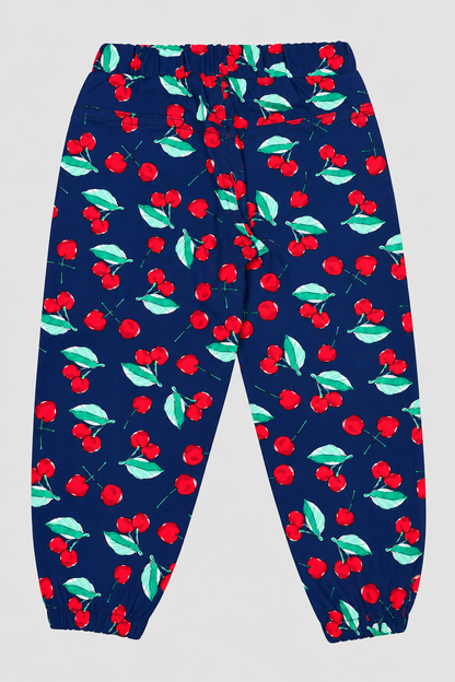Girls Cherry Print capri