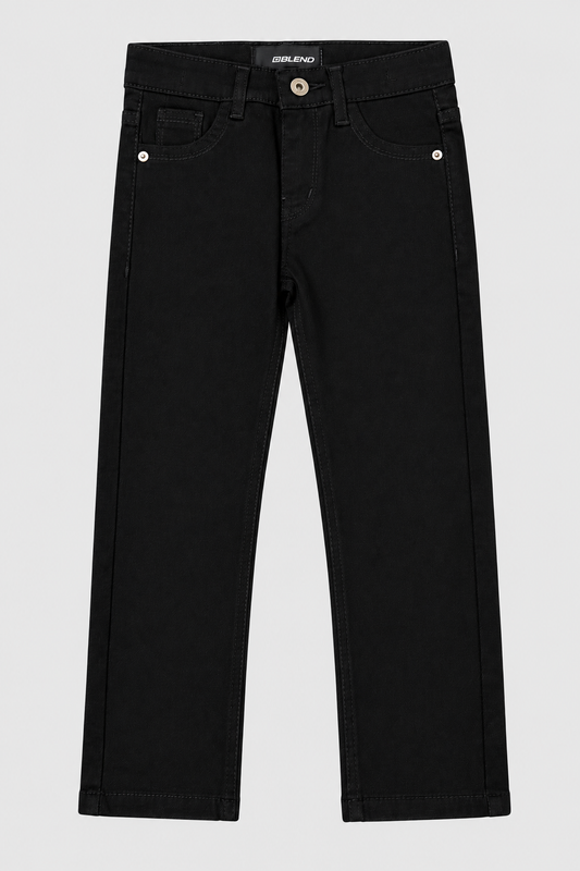 Boy's dark denim jeans