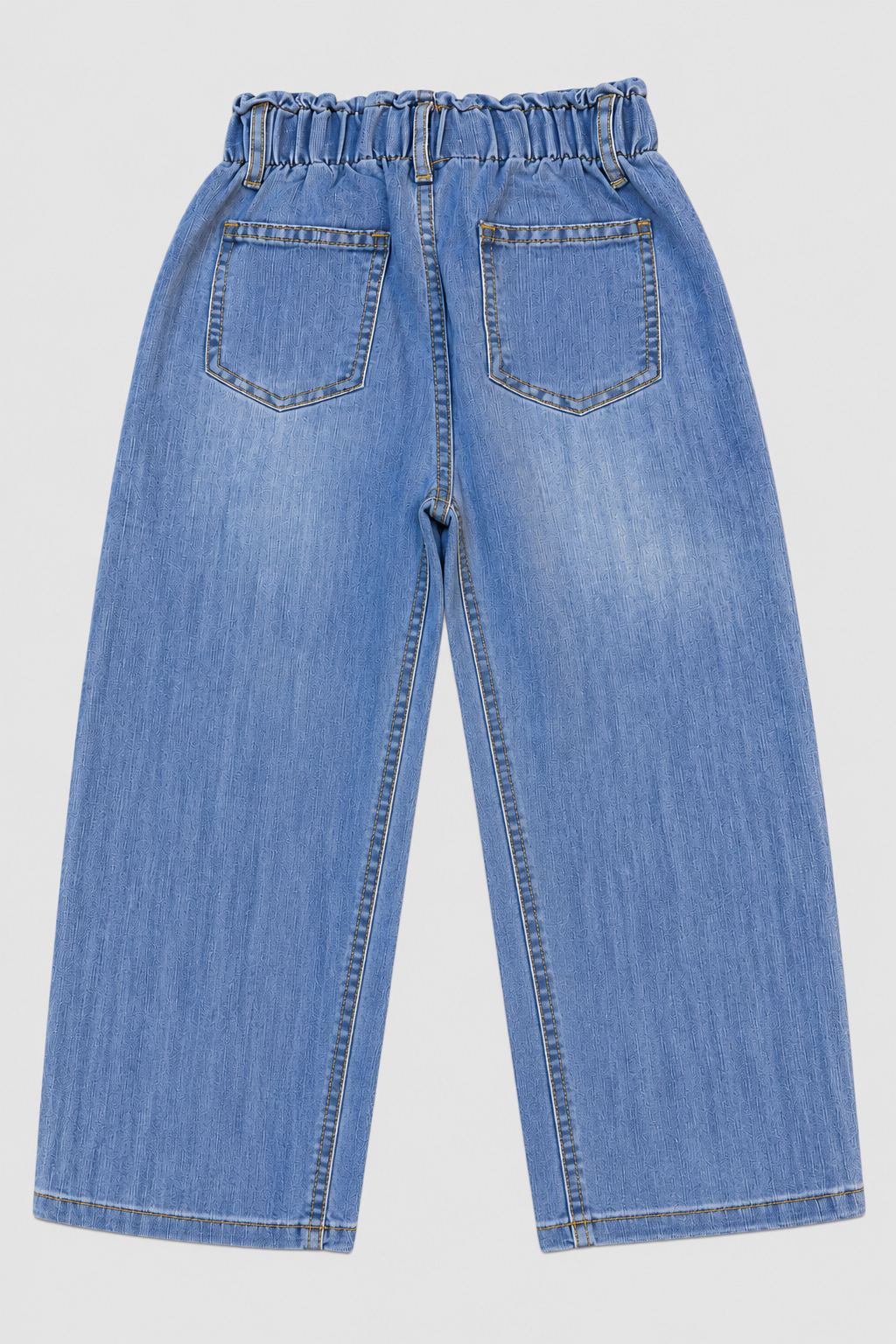 Girls embroidered denim pant 03