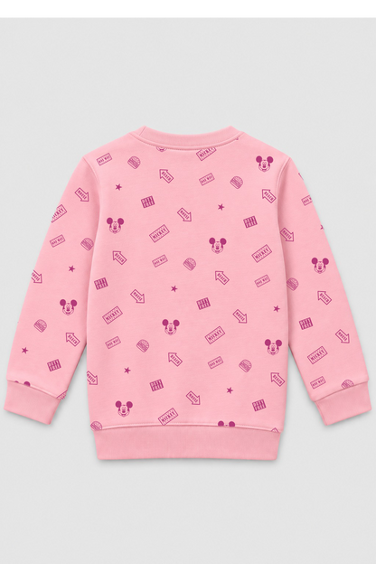 Girl rotary printed sweatshirt