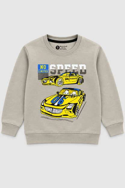 Boys Speed car Sweatshirt