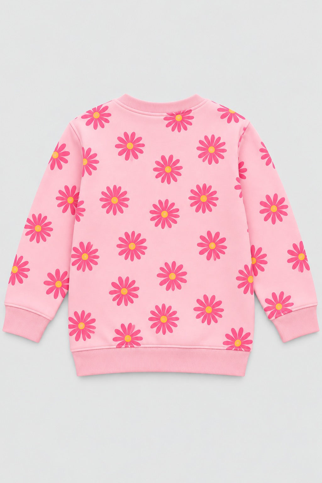 Girl pink rotary sweatshirt