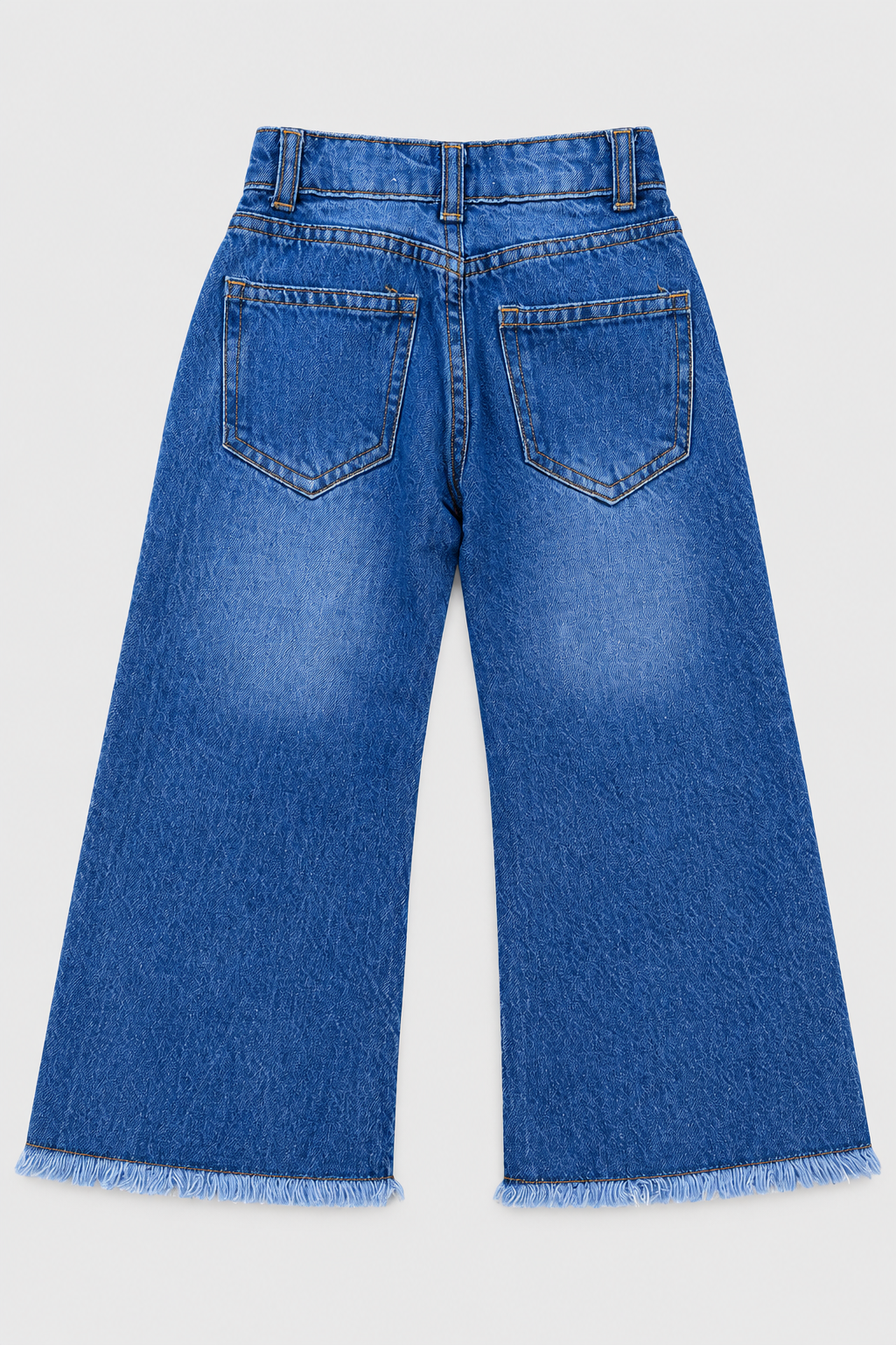 Girls embroidered denim pant 06