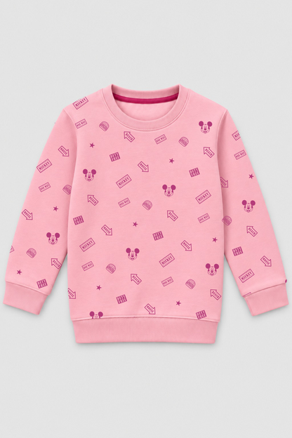 Girl rotary printed sweatshirt